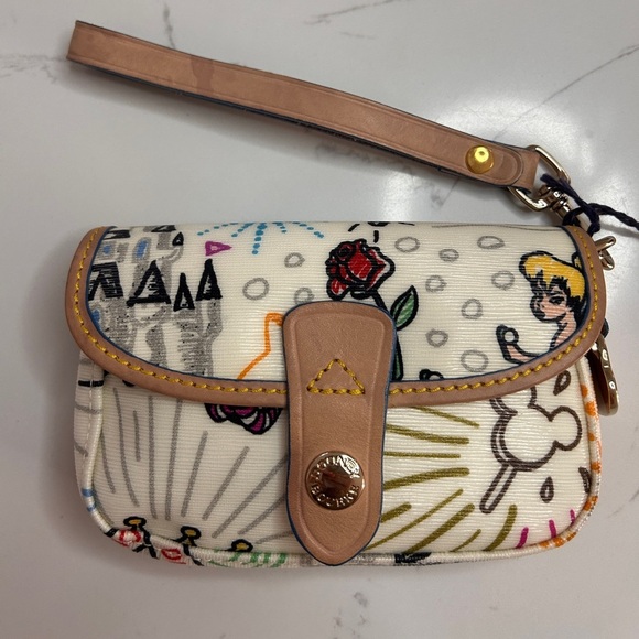 Dooney & Bourke Vintage Disney Flap Wristlet, Collectors Item, RARE, NWT - Picture 2 of 15